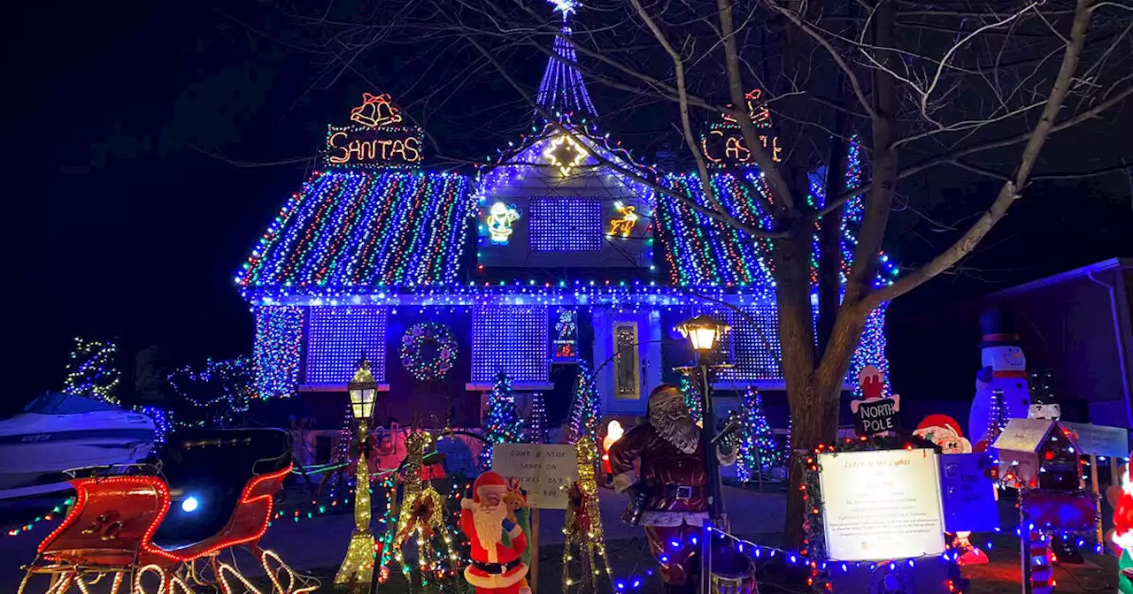 This home near Toronto is spreading holiday cheer with over 100K Christmas lights