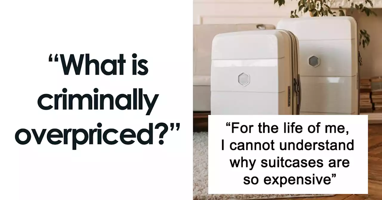 Someone Asks People “What Is Criminally Overpriced?” And Here’s 35 Insightful Answers