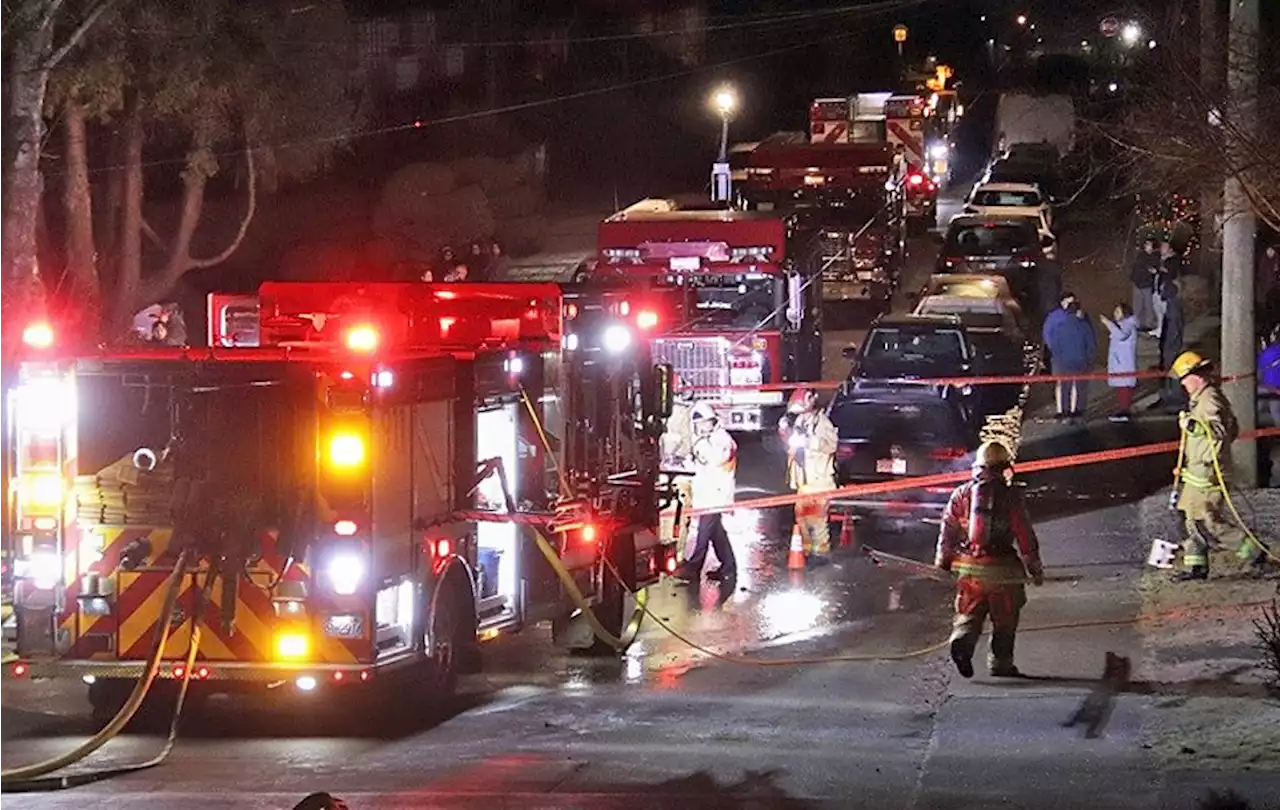 Occupants of Burnaby house slumber as 'spectacular' fire breaks out in their carport