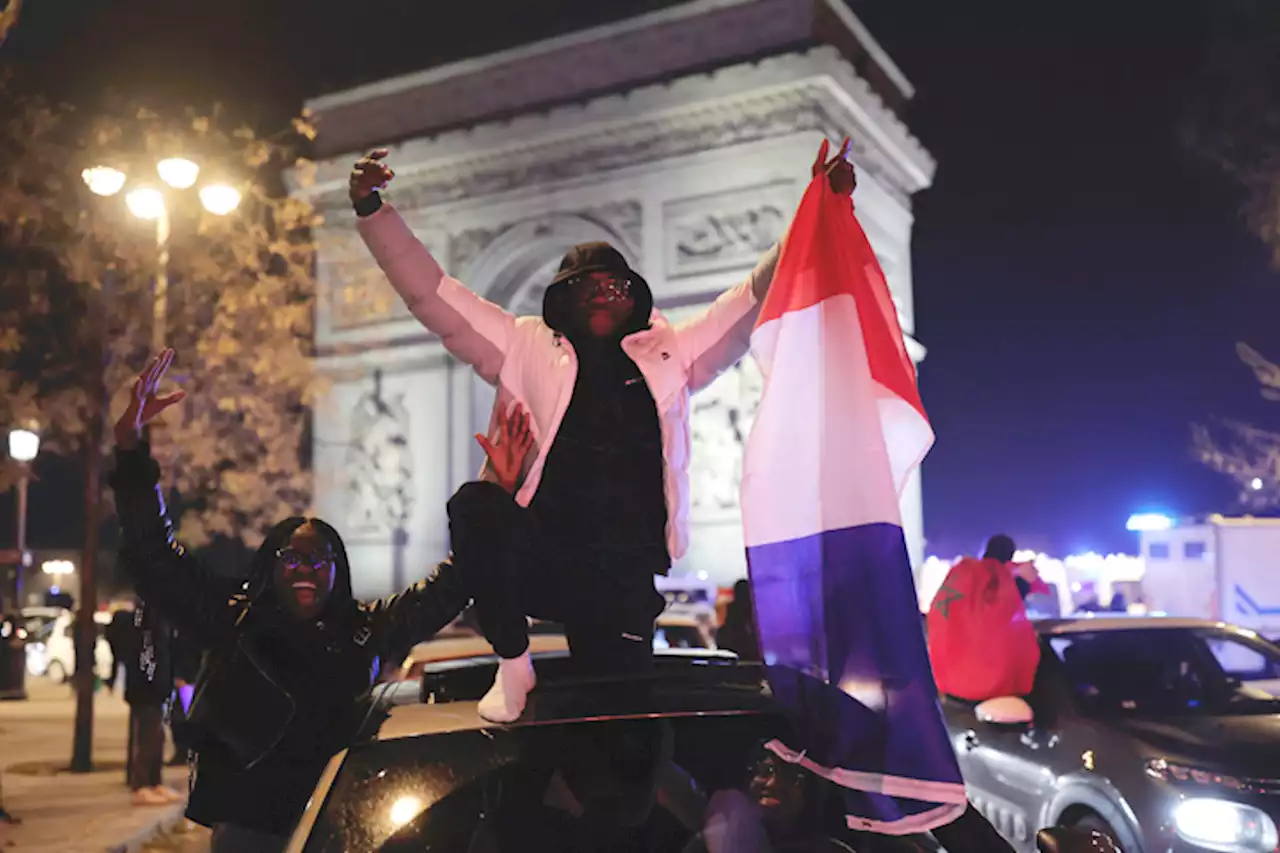 France celebrates World Cup victory, fans cheer Morocco team - BusinessMirror