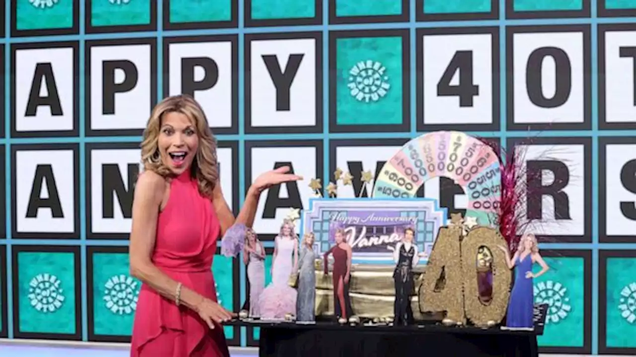 Vanna White celebrates 40 years on 'Wheel of Fortune'