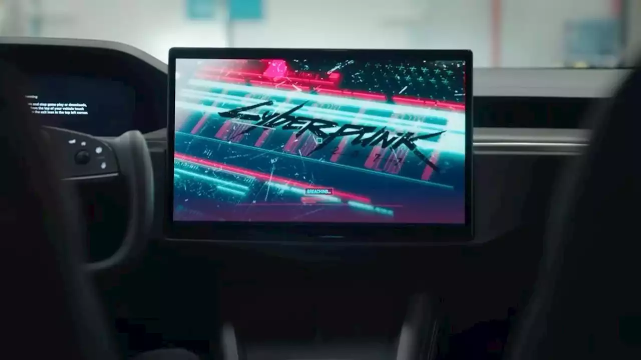 Tesla Owners Can Now Play Elden Ring and Cyberpunk 2077 in Their Car