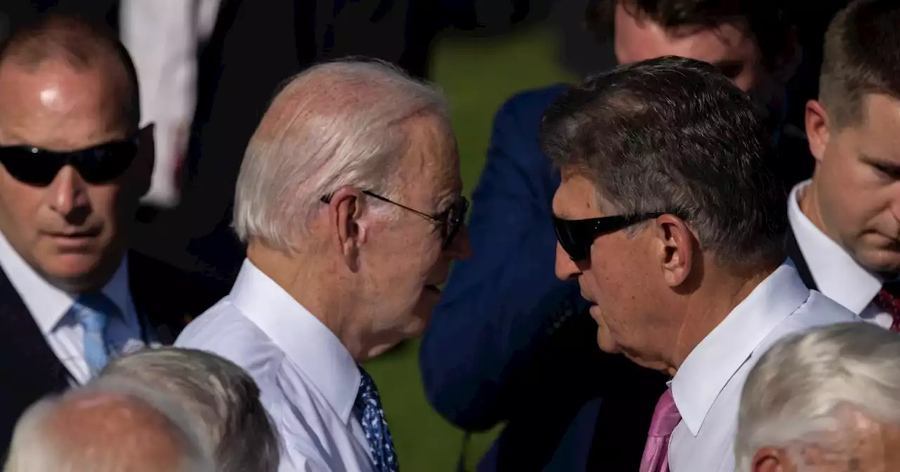 Biden's Latest Push for Manchin Dirty Deal Condemned as 'Disgraceful Betrayal'