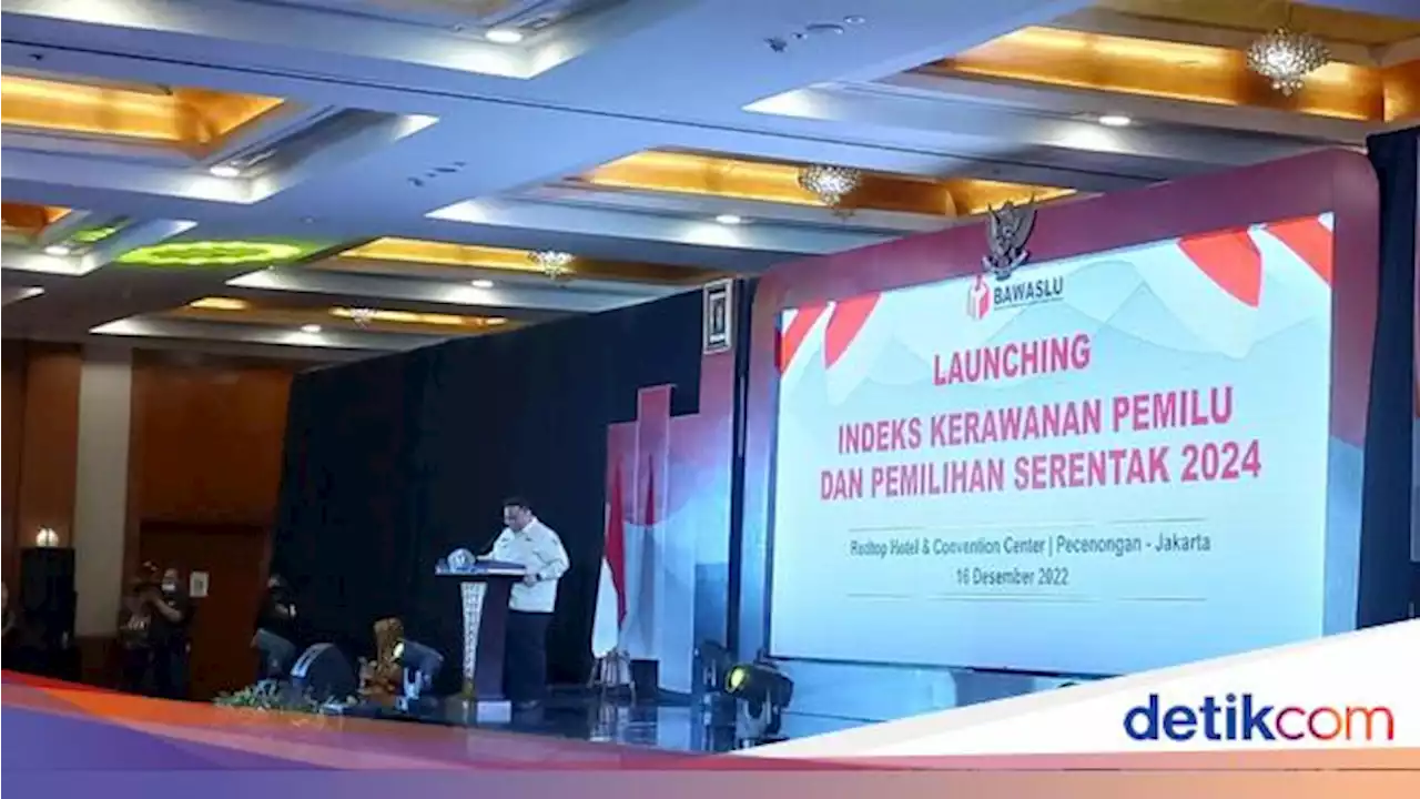 Cegah Kecurangan, Bawaslu Luncurkan Indeks Kerawanan Pemilu 2024