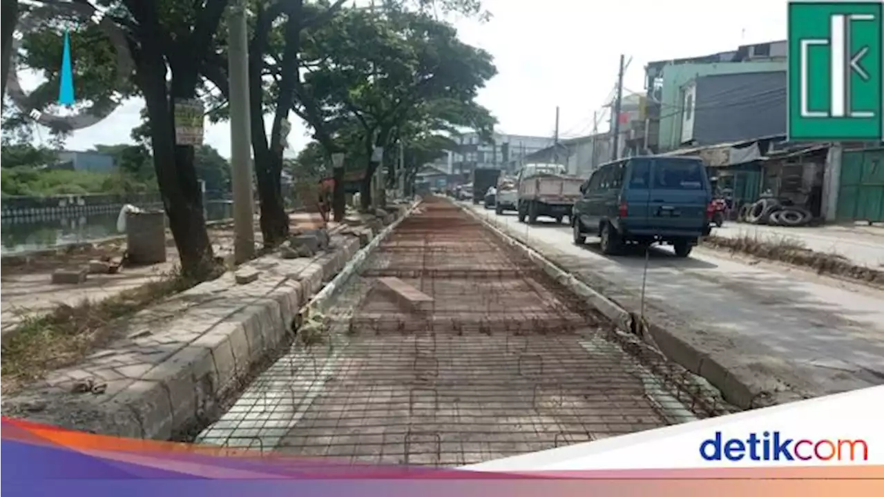 Progres Perbaikan Jl Perancis Kabupaten Tangerang Capai 12%