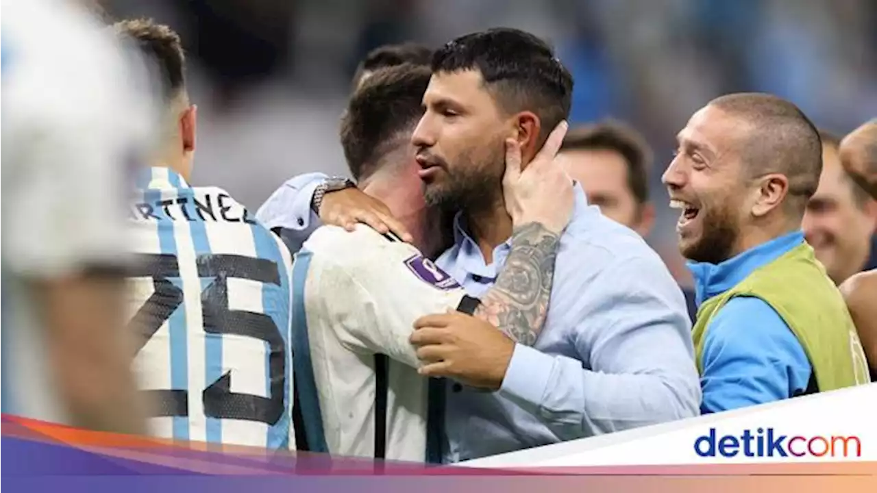 Sergio Aguero Ikut Latihan Argentina Usai Jadi 'Penengah' Lawan Belanda