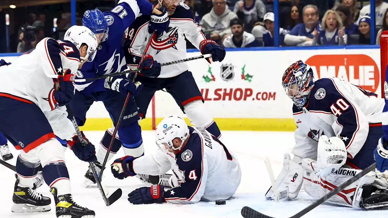 Blue Jackets' mistakes prompt Lightning to strike in stinging 4-1 loss