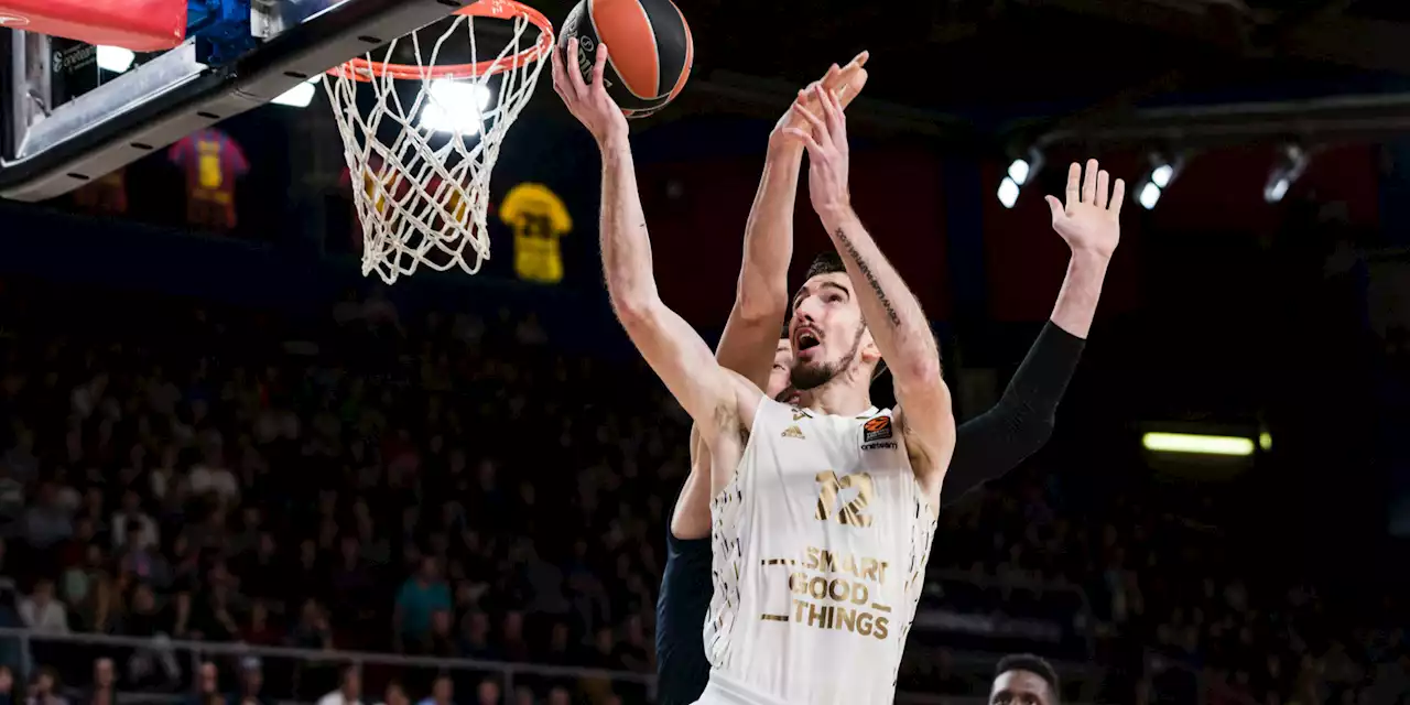 Basket : incroyable remontée de l'Asvel contre l'Olympiakos en Euroligue