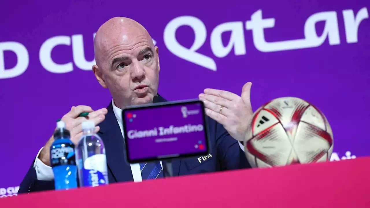 Coupe du Monde 2022 : la nouvelle conférence de presse lunaire de Gianni Infantino