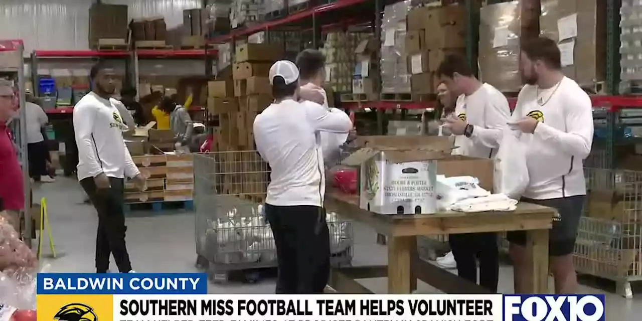 Southern Miss gives back to the community ahead of LendingTree bowl