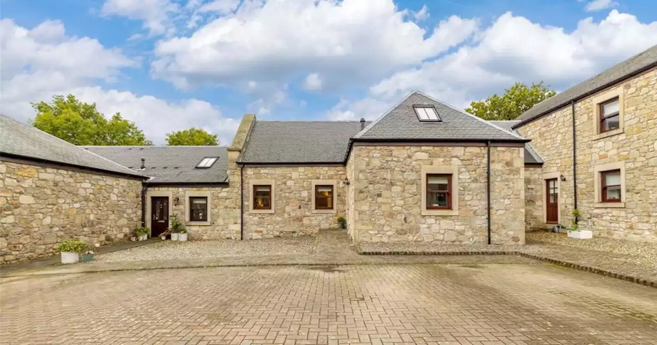 Converted steading home less than half an hour from Glasgow’s city centre