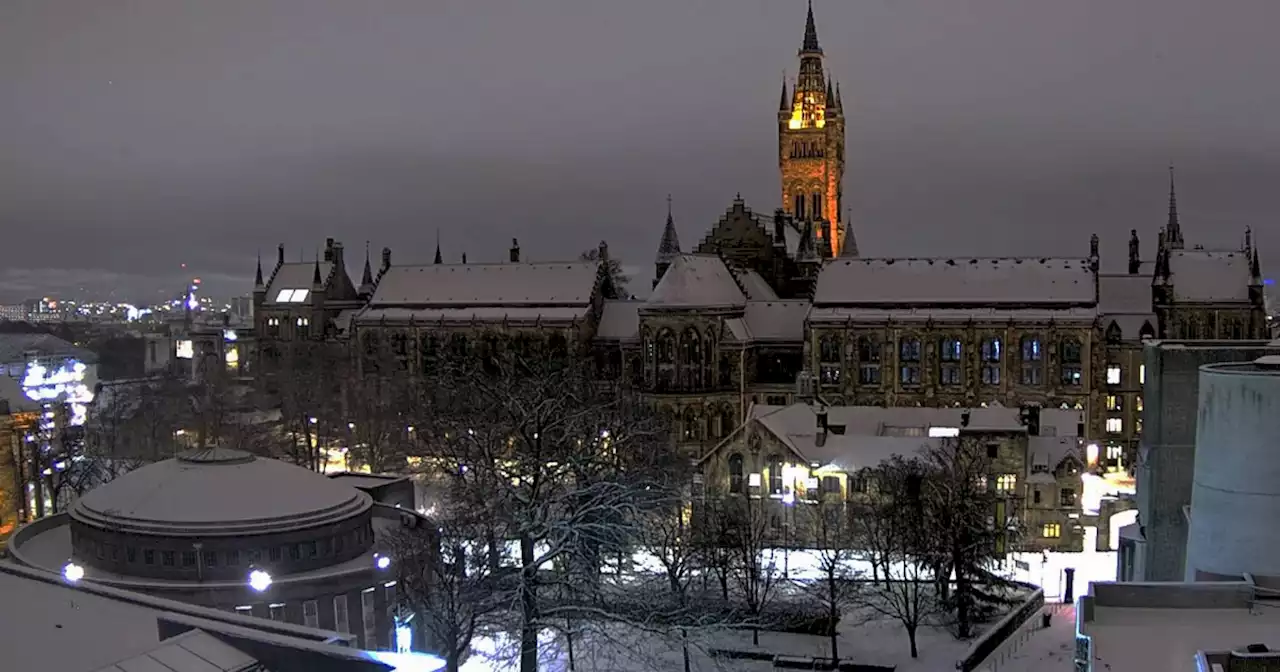 Glasgow weather and traffic LIVE updates as amber weather warning issued