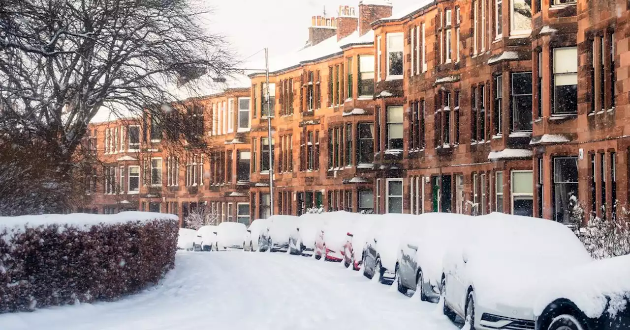 How long snow will last as Met Office amber warning issued for Glasgow