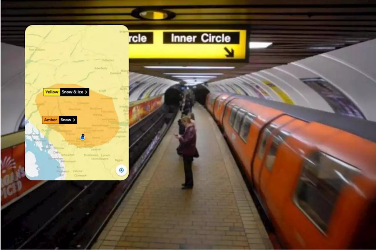 Delays to subway opening as amber weather warning issued