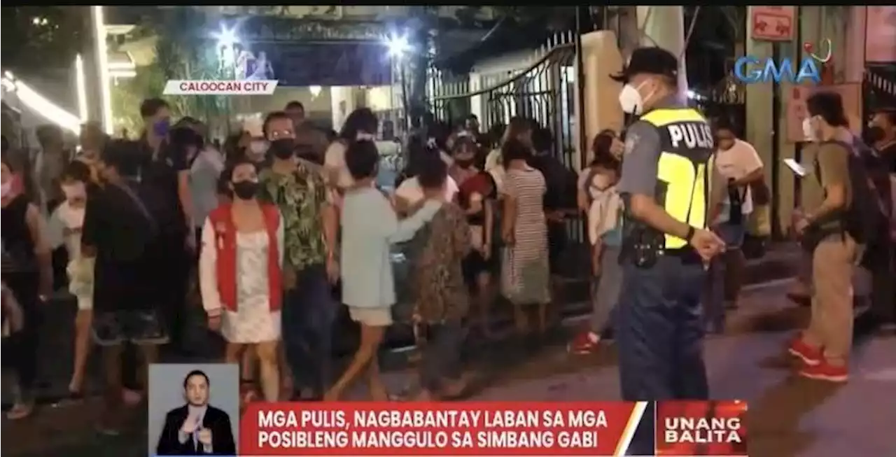 Police make rounds on churches to secure Misa de Gallo attendees