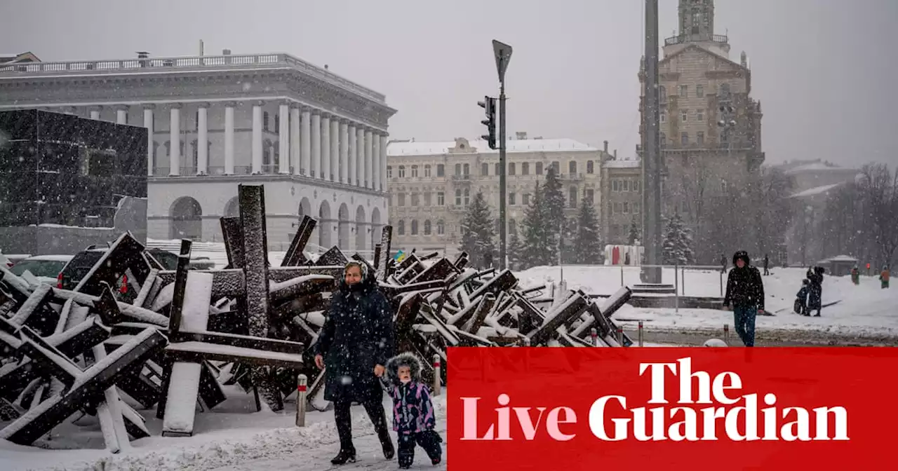 Russia-Ukraine war live: air raid sirens across Ukraine after dozens of missile launches reported