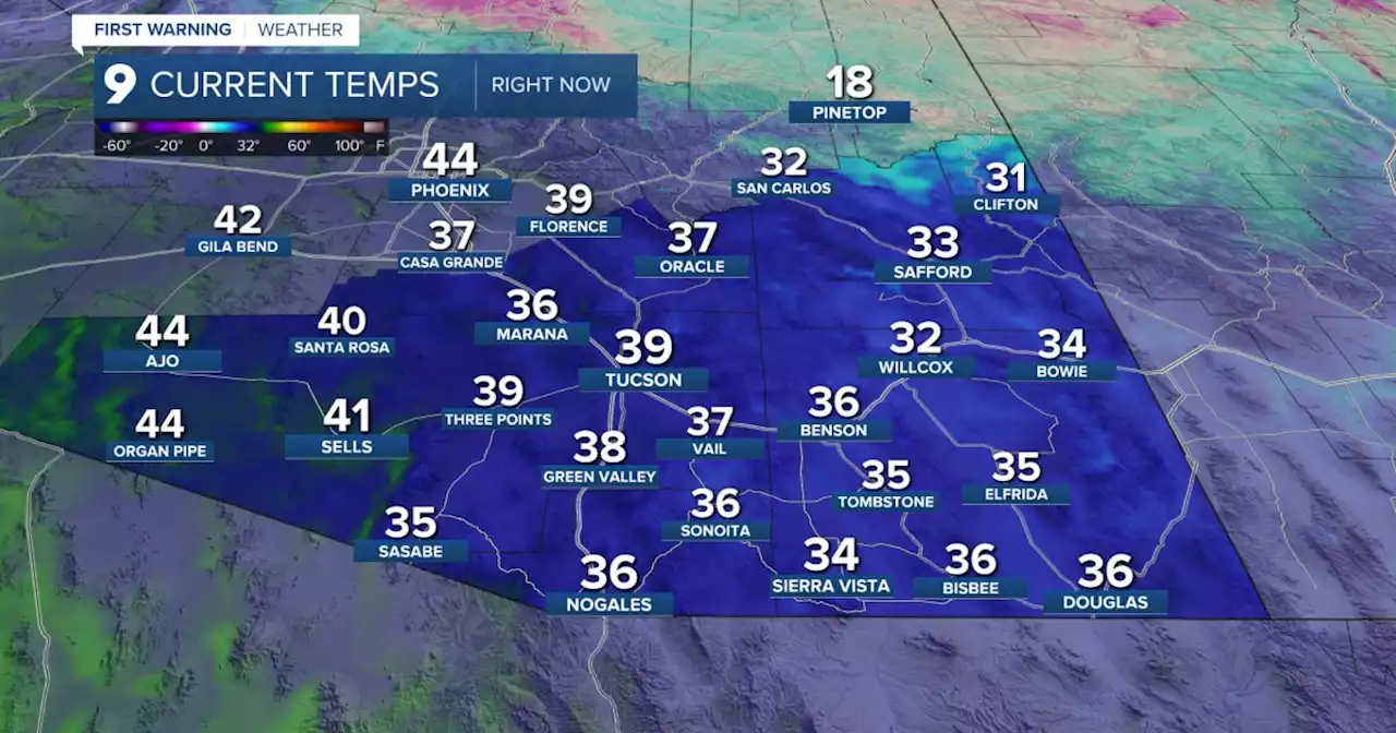 Chilly mornings with slightly warmer afternoons for the weekend