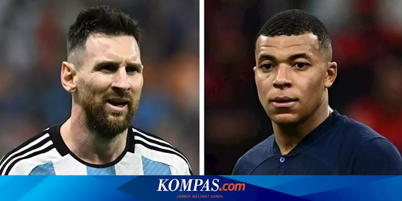 Argentina Vs Perancis, Mengingat Lagi Saat Mbappe Benamkan Messi dkk