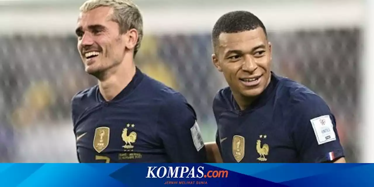 Final Piala Dunia 2022, Kans Mbappe dan Griezmann Ikuti Jejak Zidane