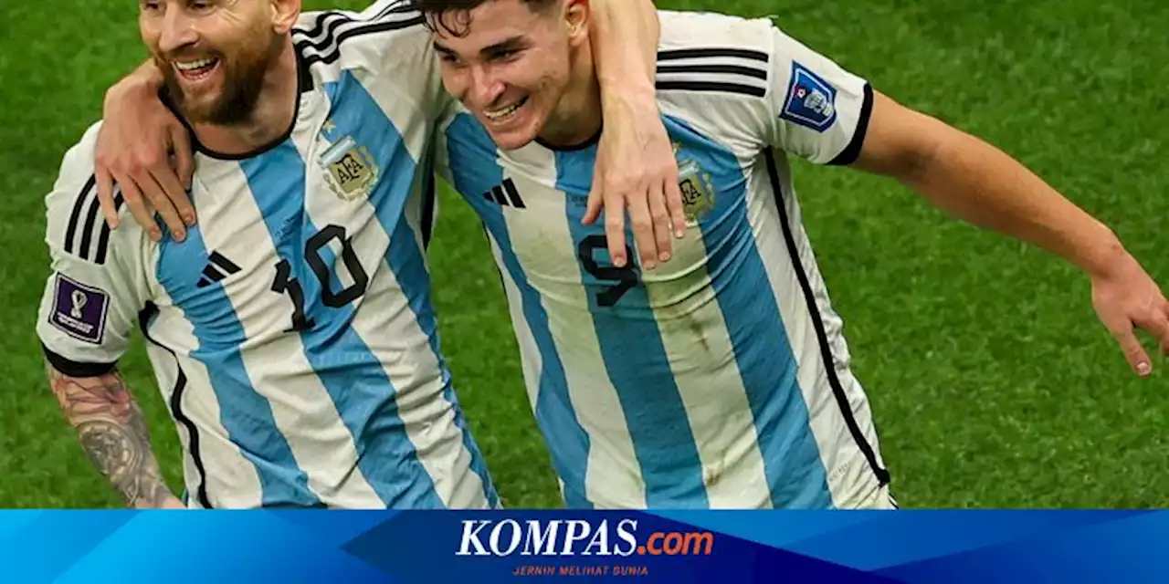 Piala Dunia 2022, Messi Sebut Julian Alvarez Jadi Kunci Argentina