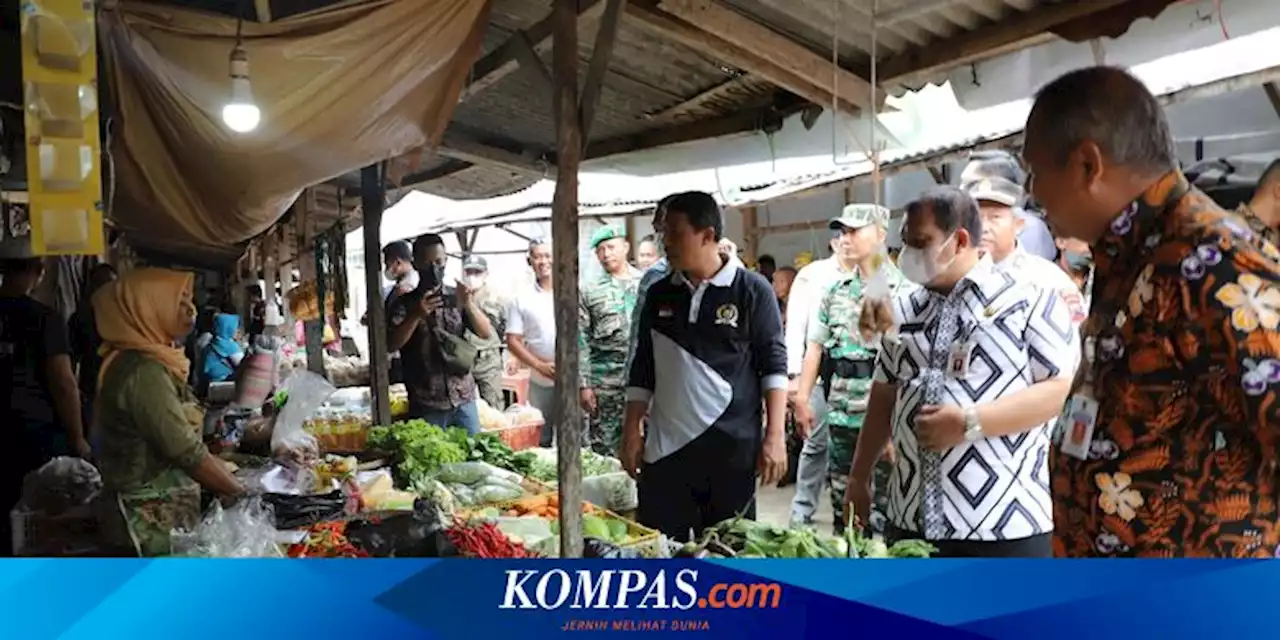 Pastikan Bahan Pokok Tercukupi Jelang Nataru, Pemkab Purworejo Sidak ke Pasar