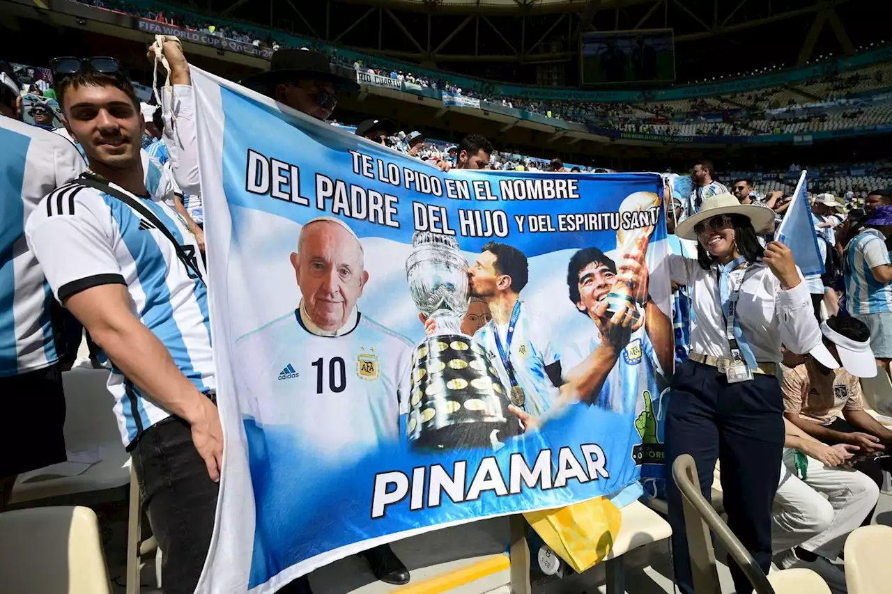 Coupe du monde 2022 : le pape François, un supporteur de choix de l’Argentine