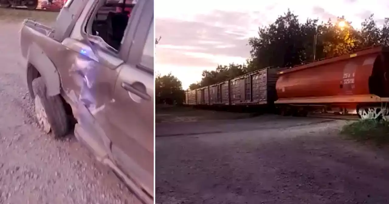 Video: un tren embistió a un auto en Córdoba | Sucesos | La Voz del Interior