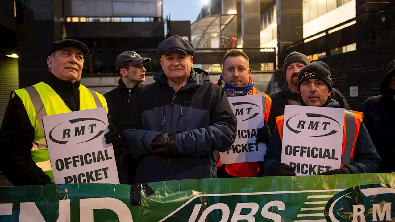 Union boss Mick Lynch warns of 'five more months' of strike misery next year