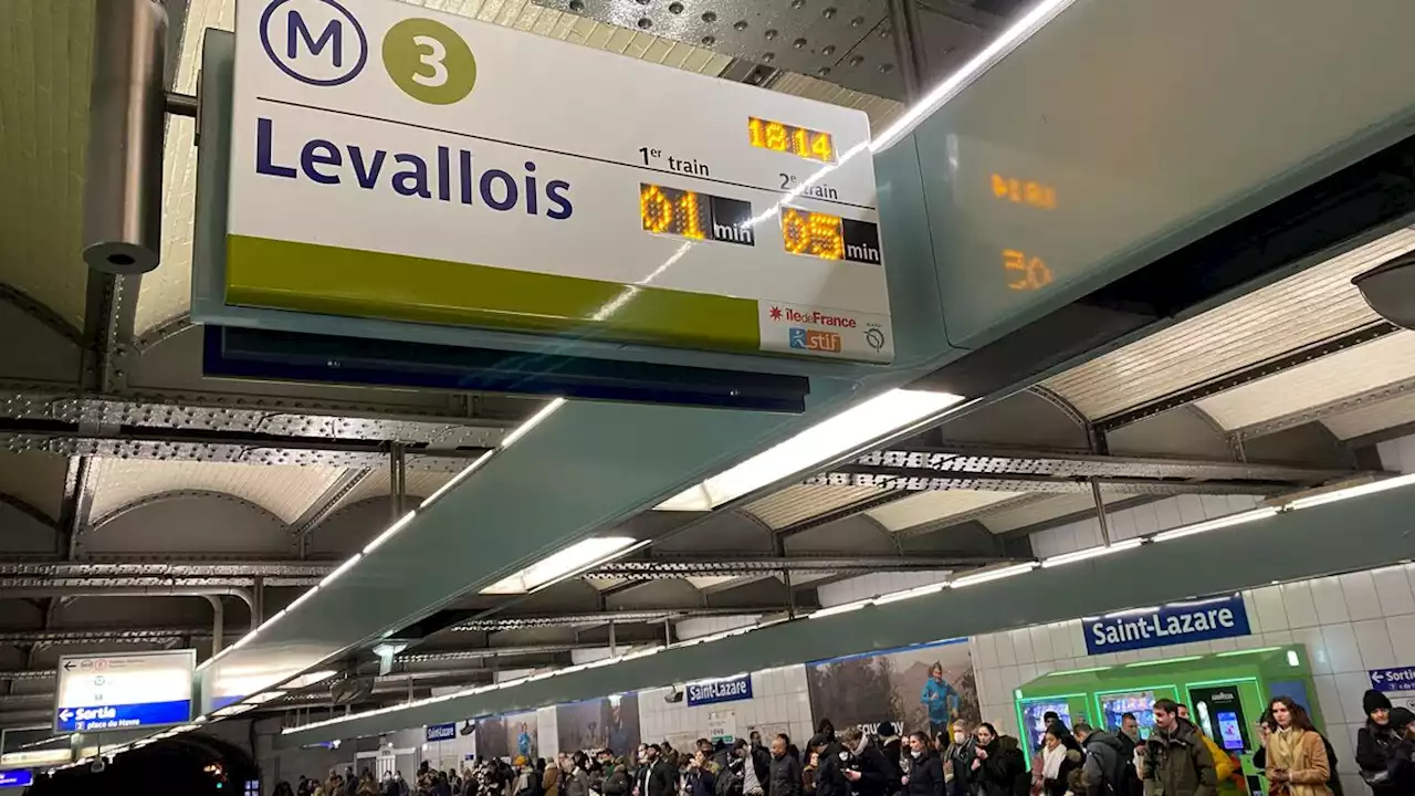 Métro parisien : comment est calculé le temps d’attente affiché sur les quais ?