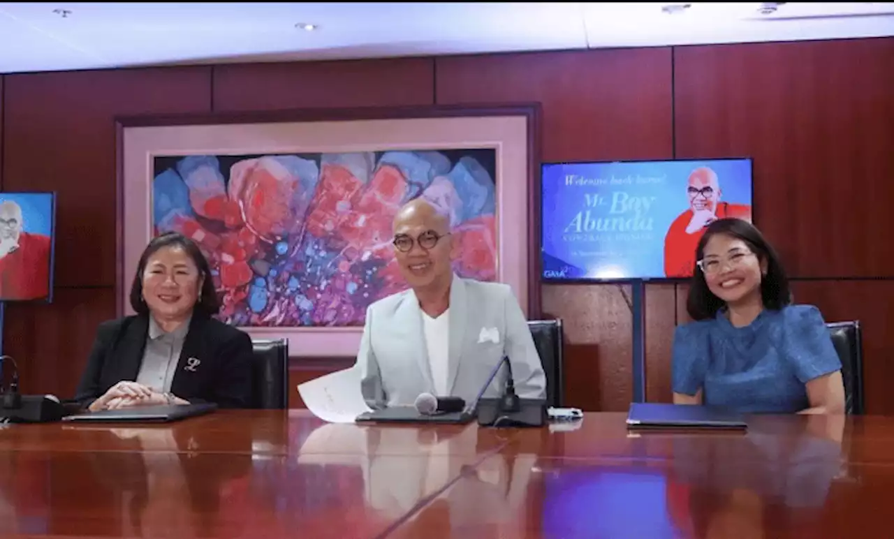 Boy Abunda returns to GMA