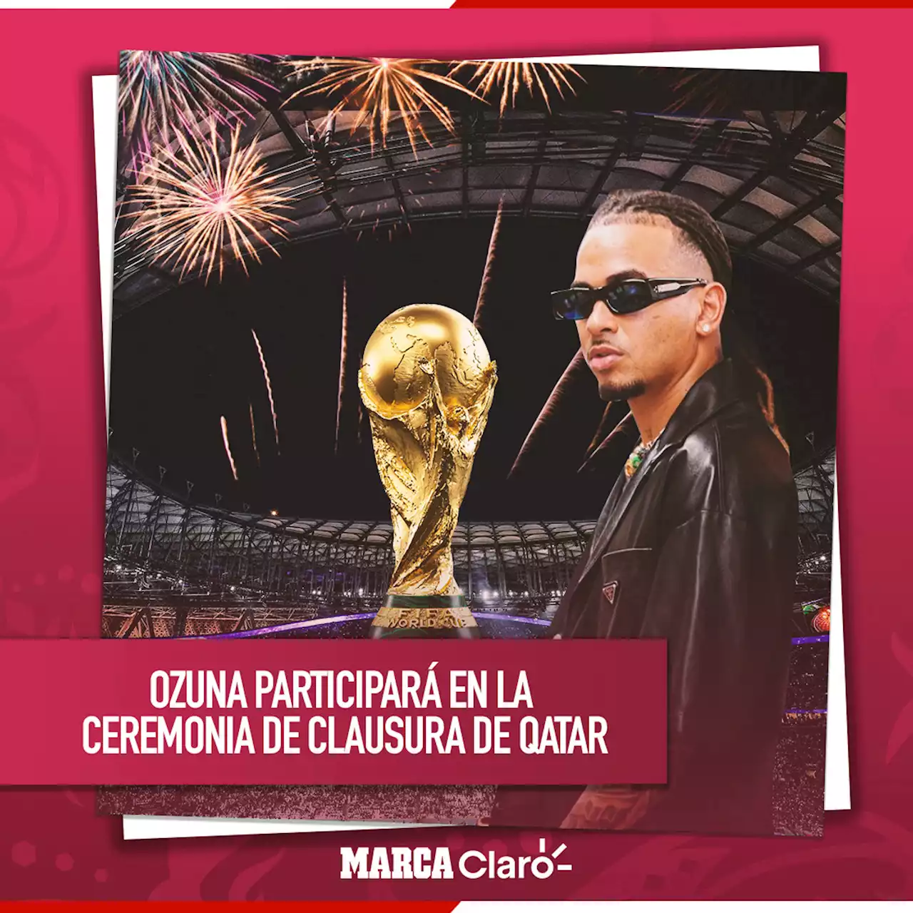 Ozuna participará en la Ceremonia de Clausura de Qatar 2022