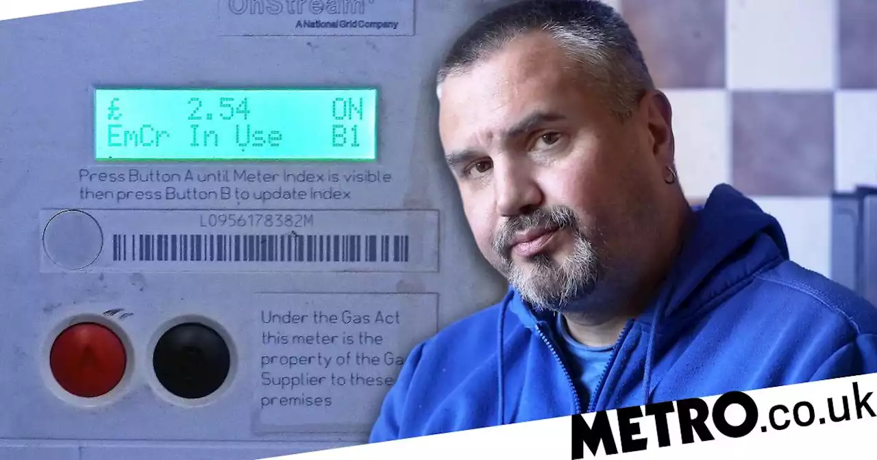 Vulnerable man struggles to eat and sleep in the cold as he can't top up meter