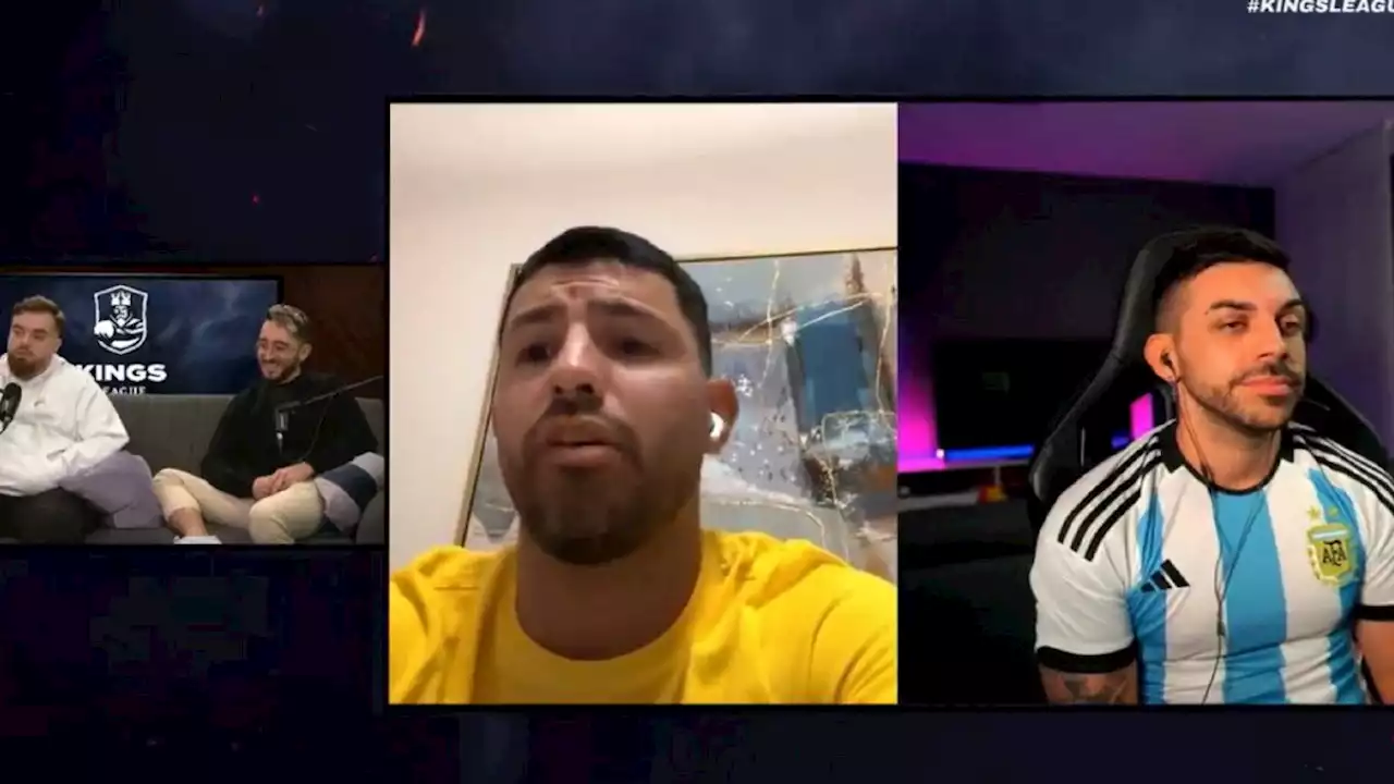 El Kun Agüero destrozó en vivo y en la cara a popular youtuber español