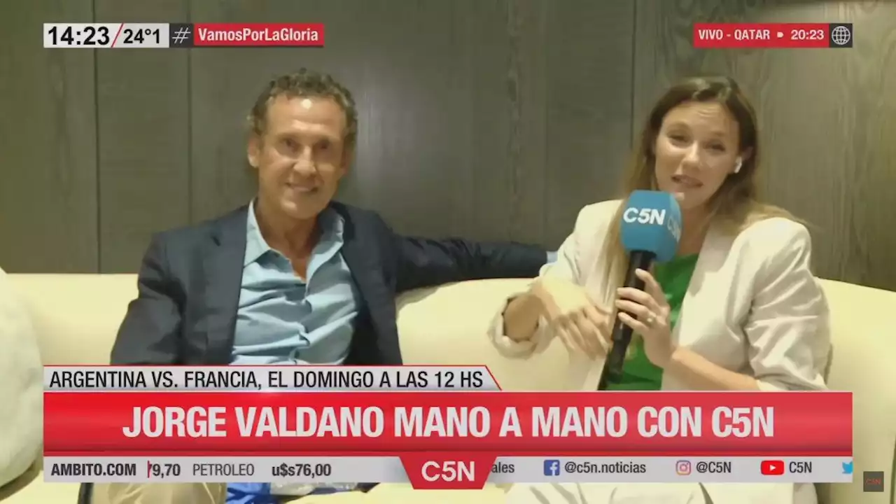 Jorge Valdano en C5N: 'Messi en cada aparición nos dice 'el fútbol es esto''