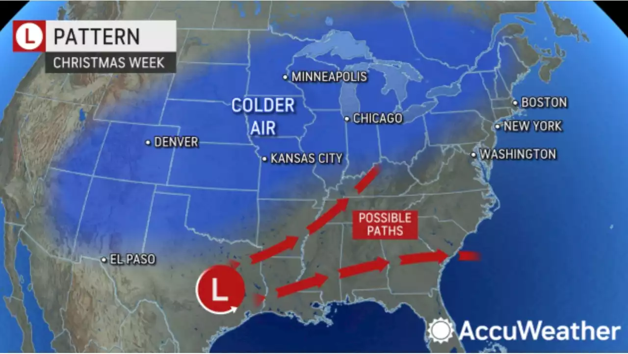 Christmas weekend snowstorm? Forecasters tracking potential for big winter storm.