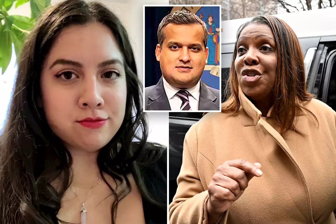 Ex-aide sues NY AG Letitia James over alleged sexual harassment cover-up