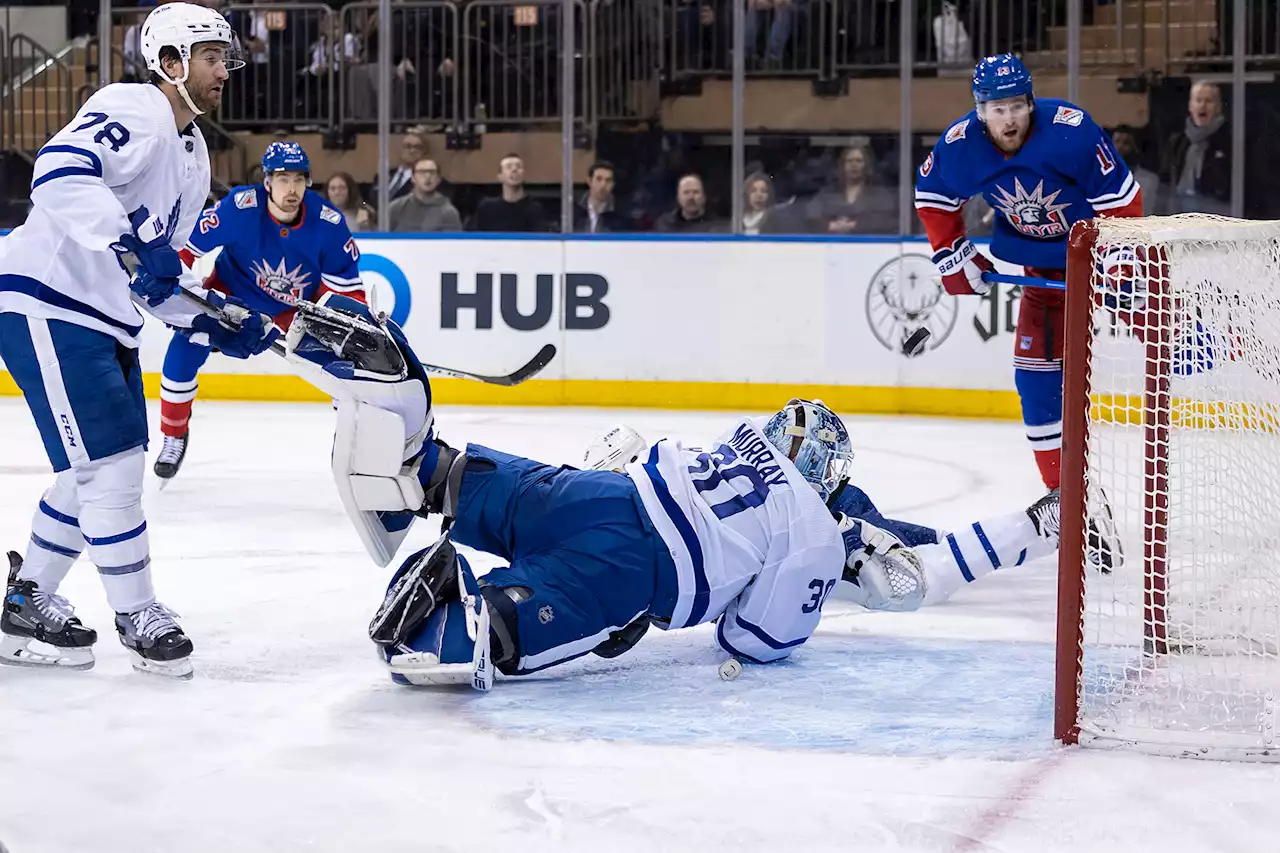 Streaking Rangers take decisive win over Maple Leafs