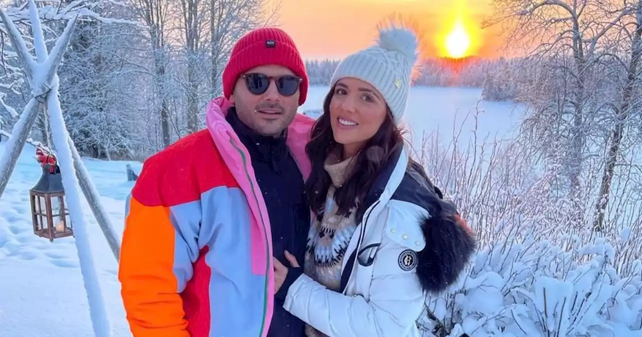 Ryan Thomas and family enjoy Finnish ski trip as they wrap up for the slopes