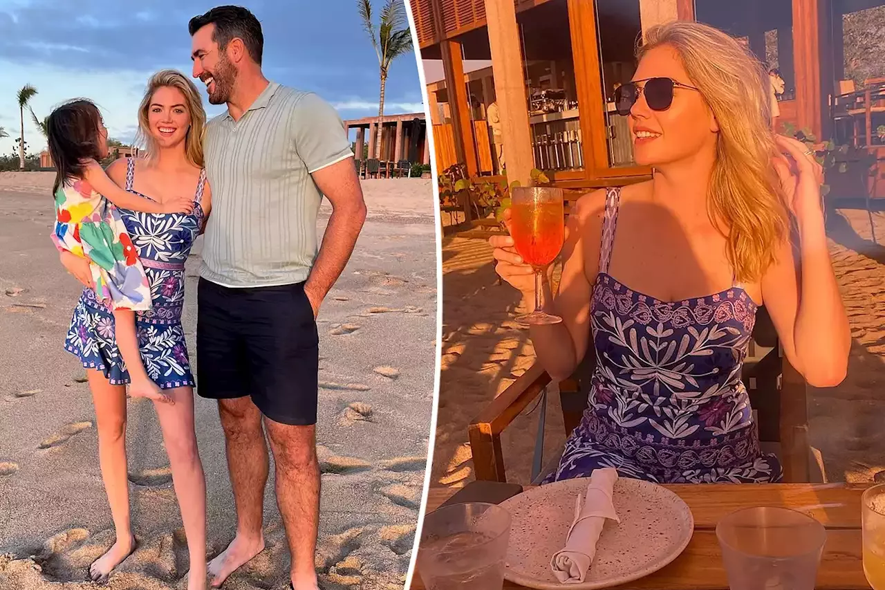Kate Upton and Justin Verlander splash around in St. Barts after massive  New York Mets contract