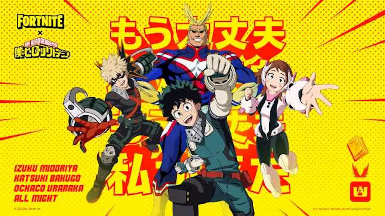 My Hero Academia Is Dropping In Fortnite Today