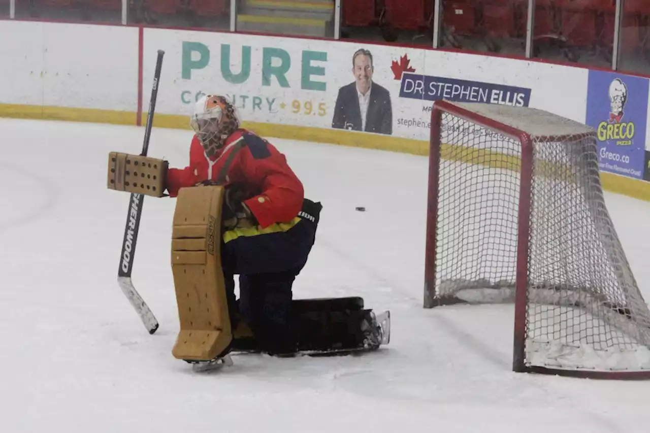 Millbrook RCMP constable puts on the pads for practice with Swiss World Juniors team | SaltWire