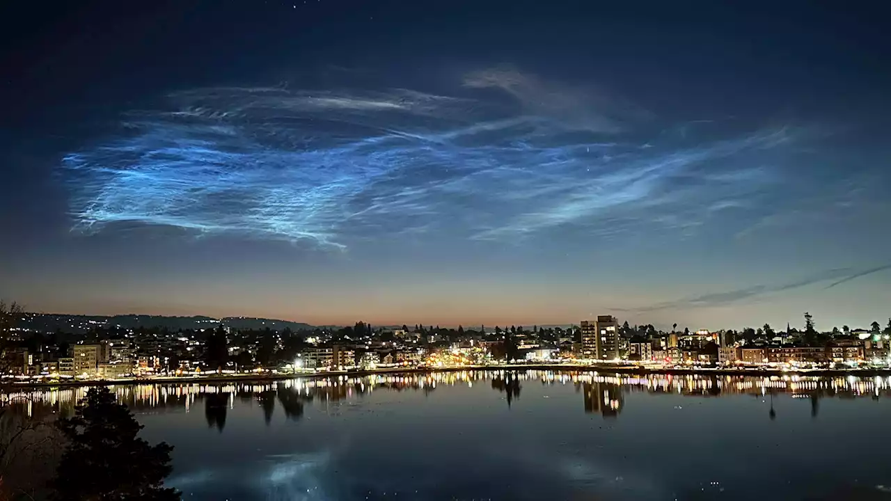 Rarest clouds in the world appear over the Bay Area