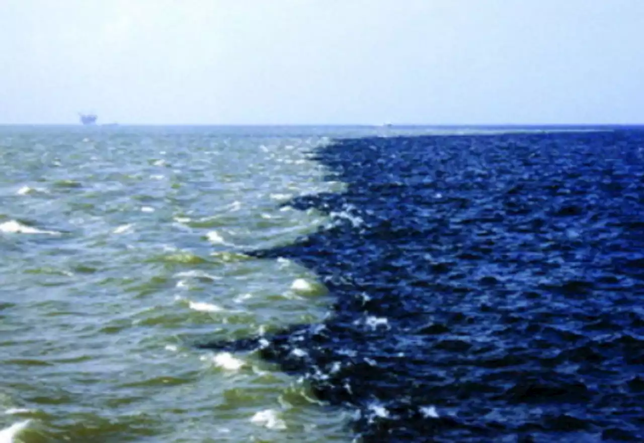 Does This Pic Show Where the Mississippi River Meets the Gulf of Mexico?