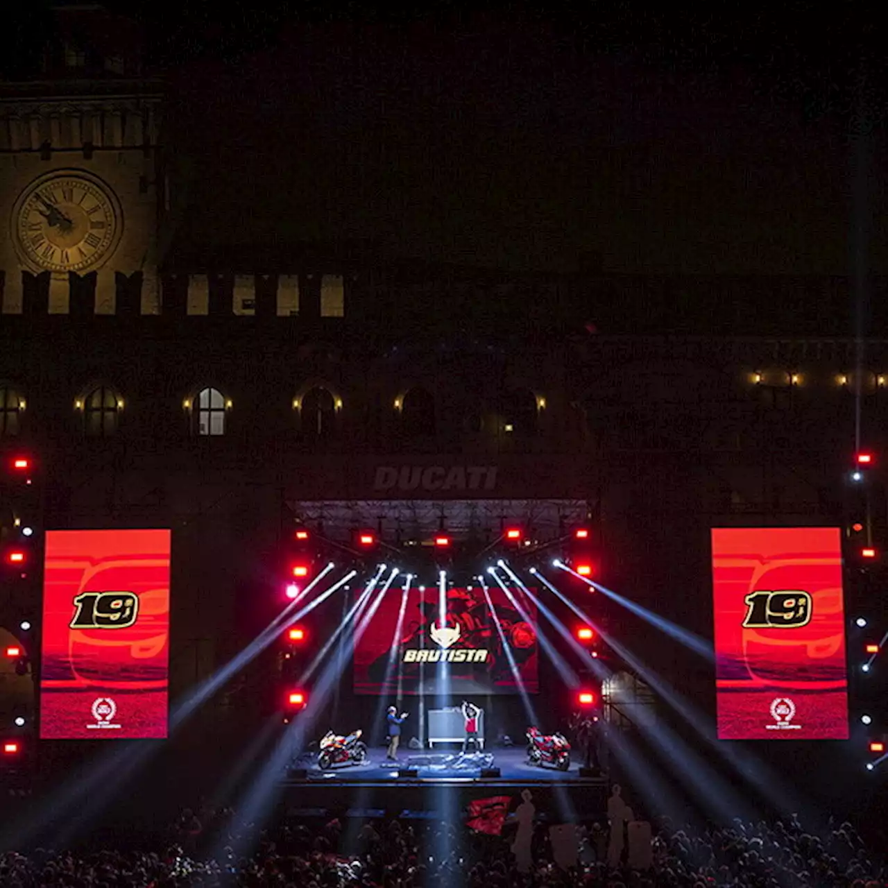 Che festa a Bologna per i campioni della Ducati