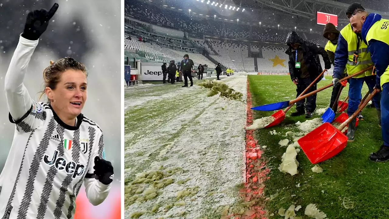 Fotboll: Linda Sembrants Juventus krossade Zürich i snöyra