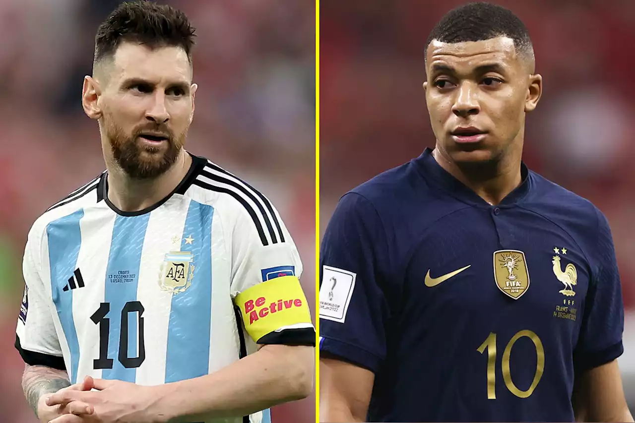 Messi and Mbappe in awe of each other ahead of their meeting in World Cup final