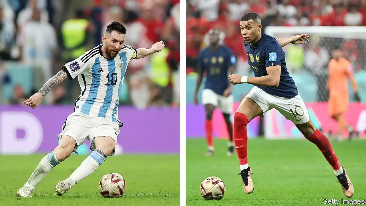 The World Cup final pits Messi against Mbappé