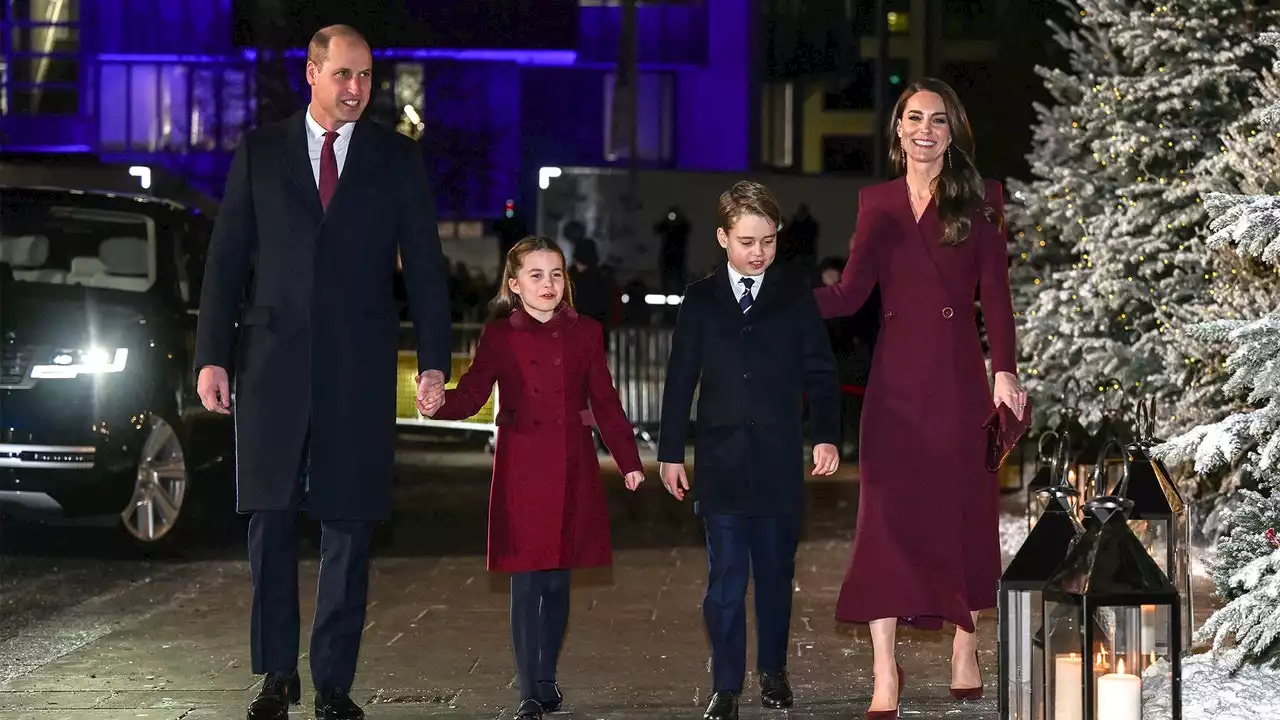 Le prince George et la princesse Charlotte font une apparition surprise avec William et Kate