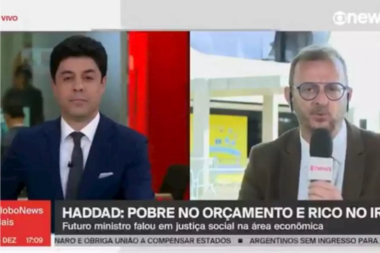 Comentarista da Globonews engole mosca e se enrola ao vivo | VEJA Gente