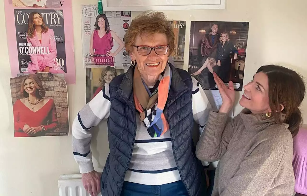Muireann O'Connell jokes that Tommy Bowe has made mother's 'wall of shame'